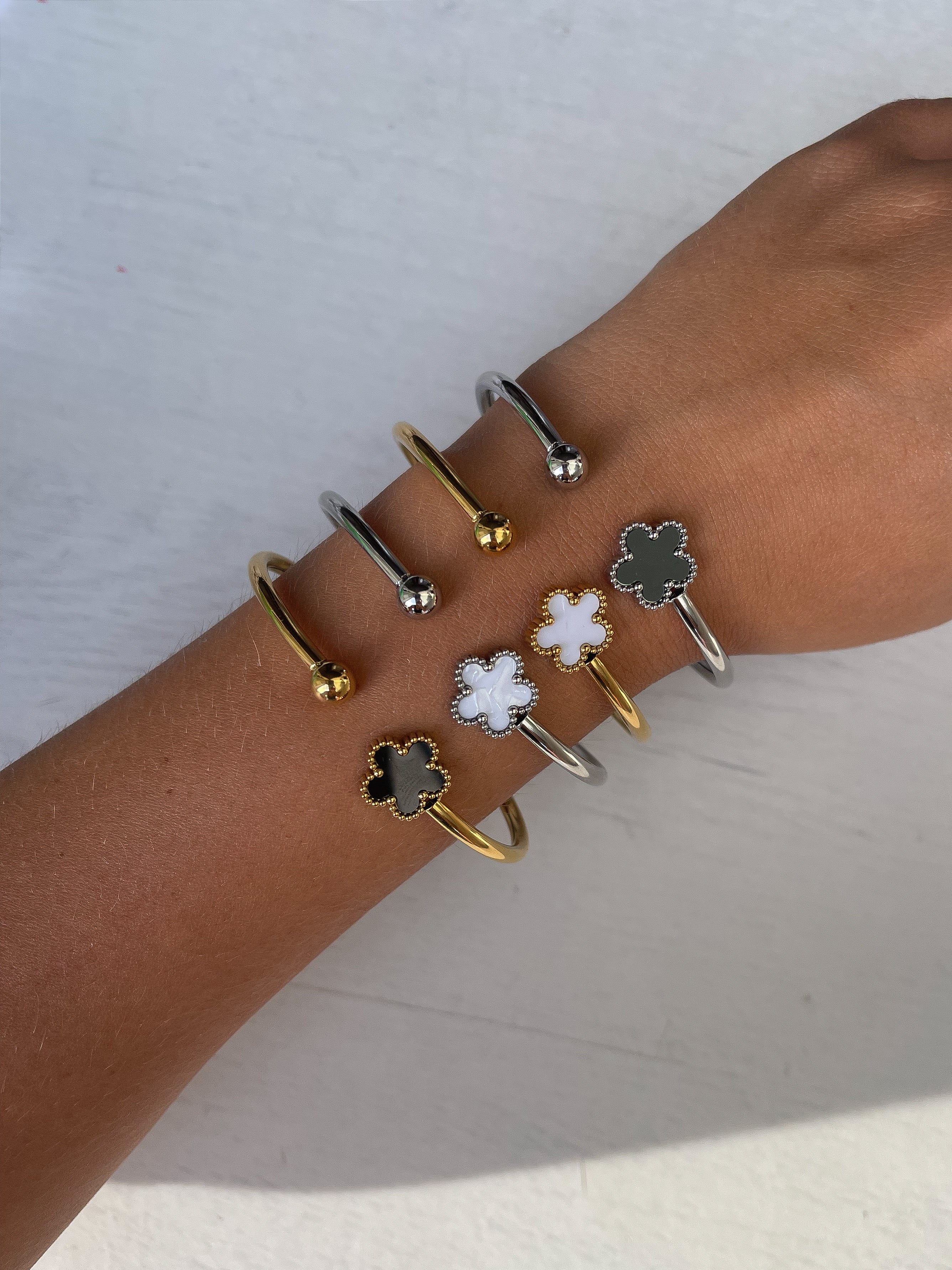 Bracciale Dolly Flower Rigido