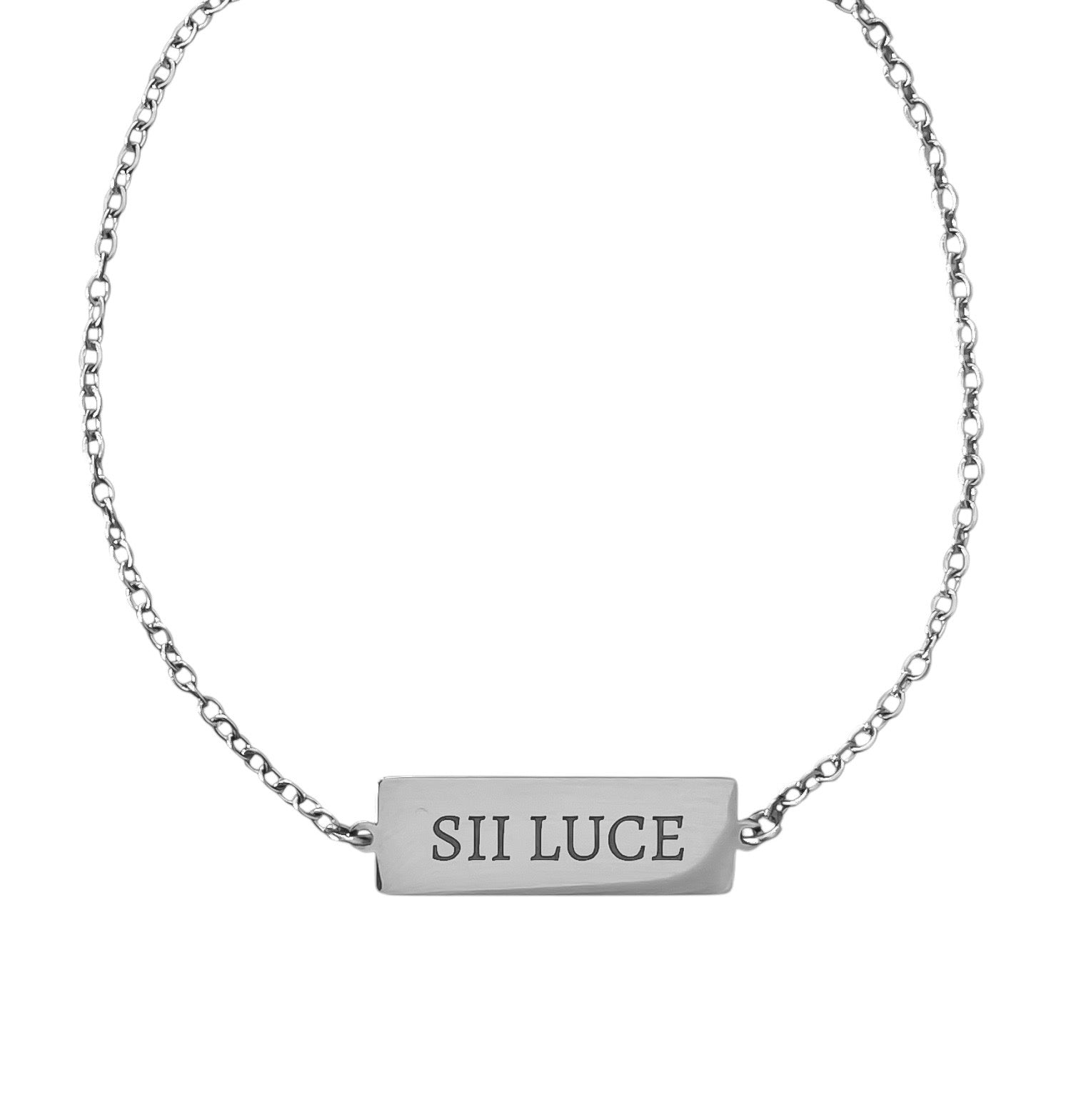 Bracciale Targhetta Personalizzabile