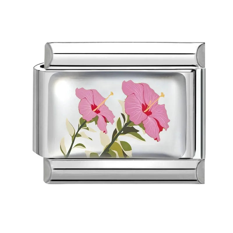 Charm Fiori rosa