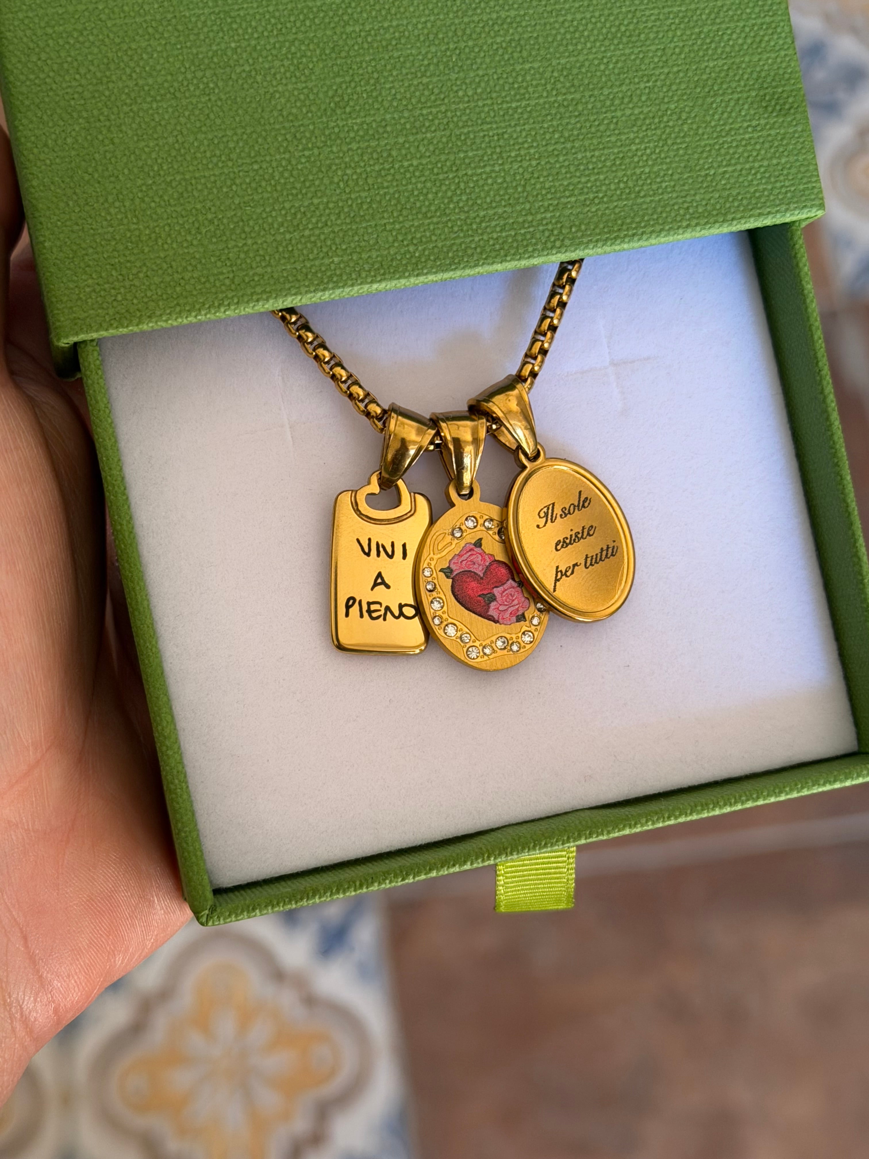 Ciondolo Custode d’amore micro