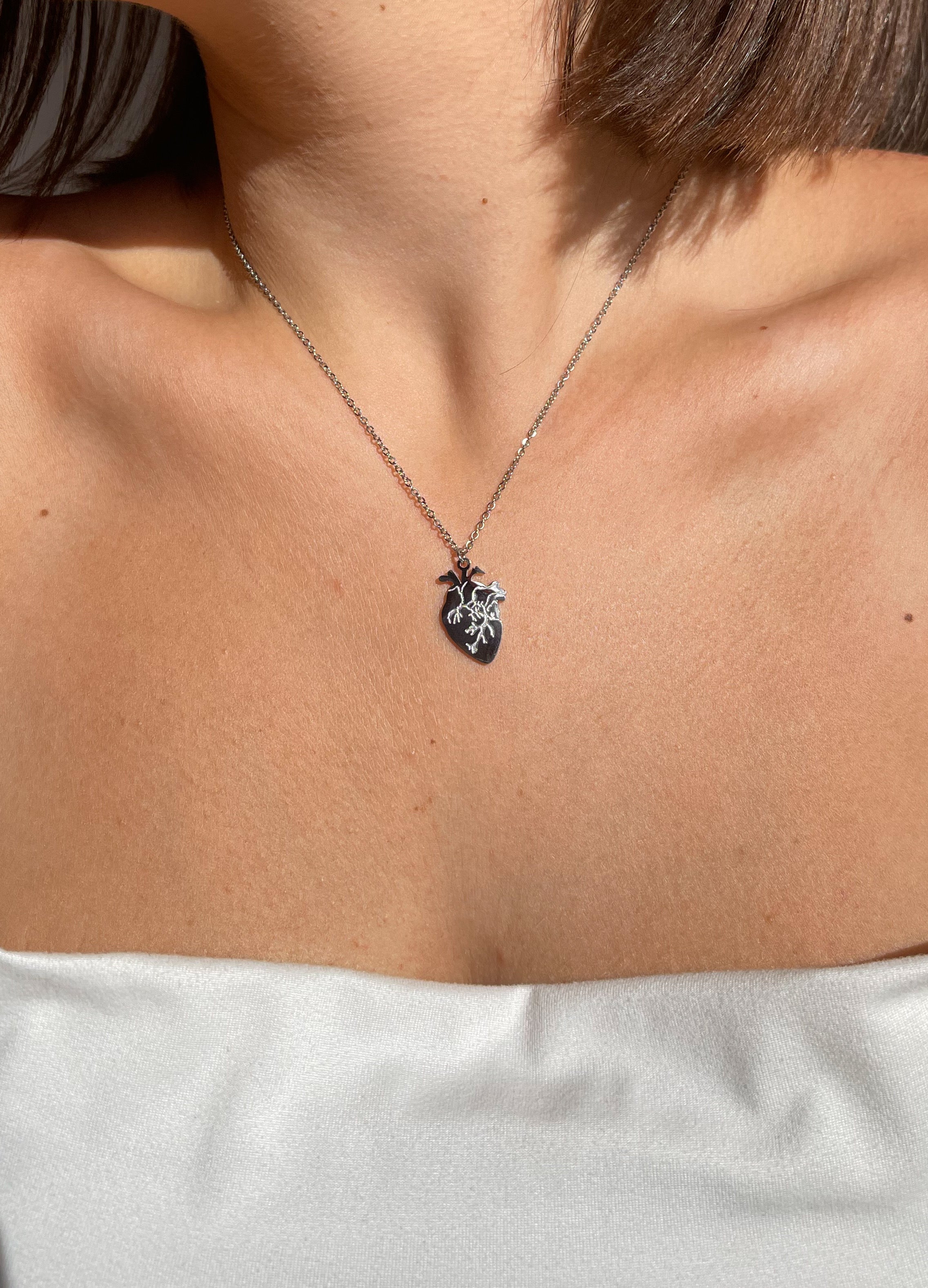 Collana Cuore Anatomico