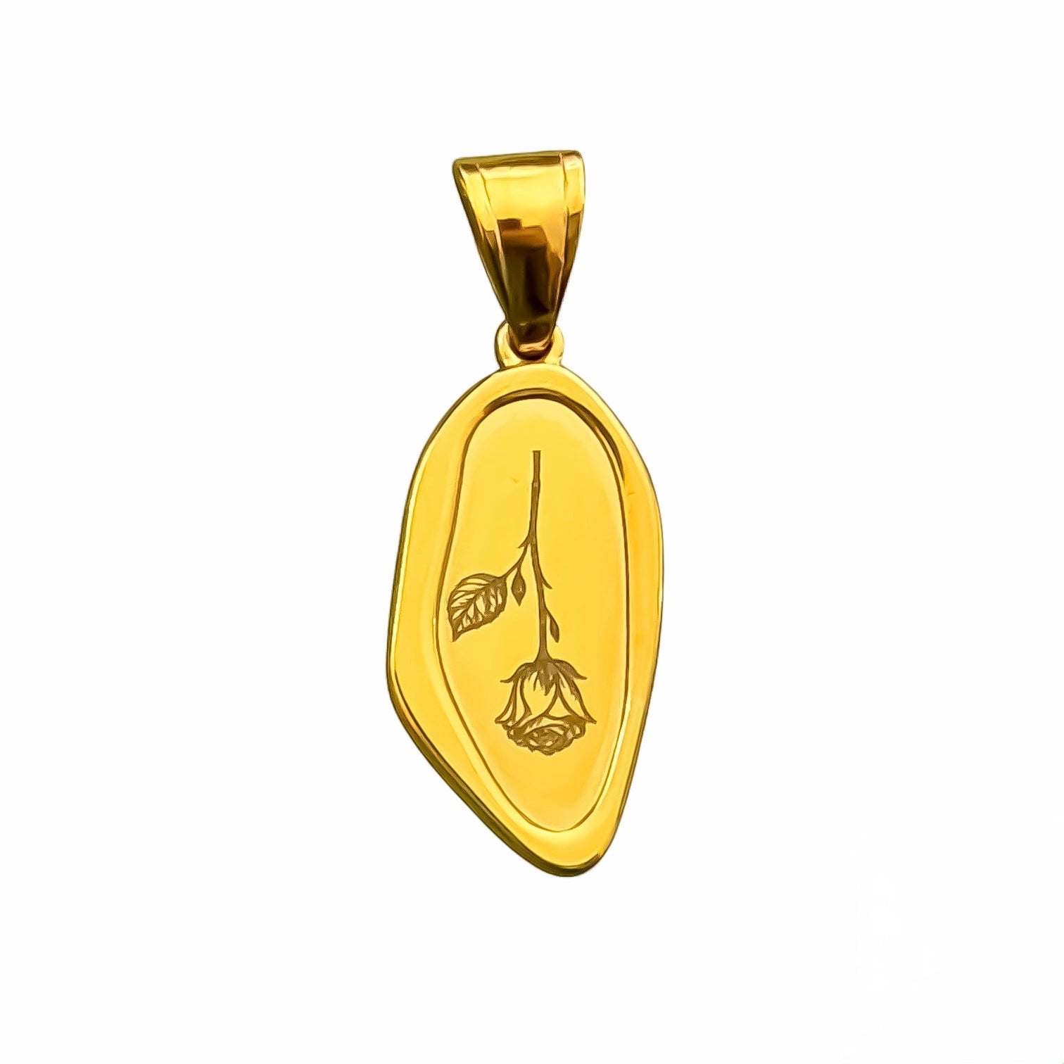 Ciondolo Rosa Della Rinascita