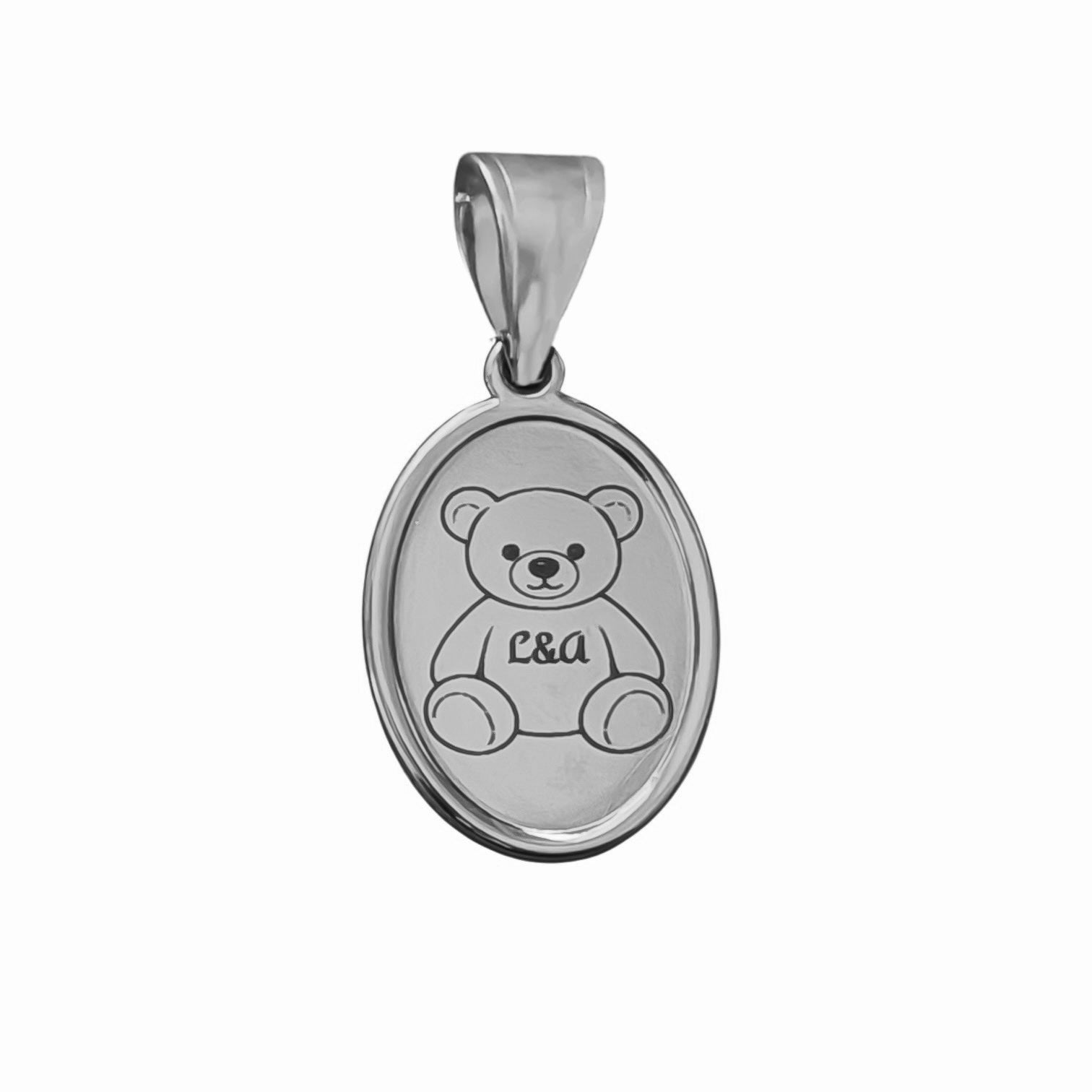 Ciondolo Teddy in Love personalizzabile