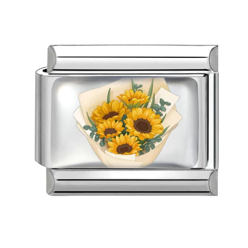 Charm Bouquet di girasoli