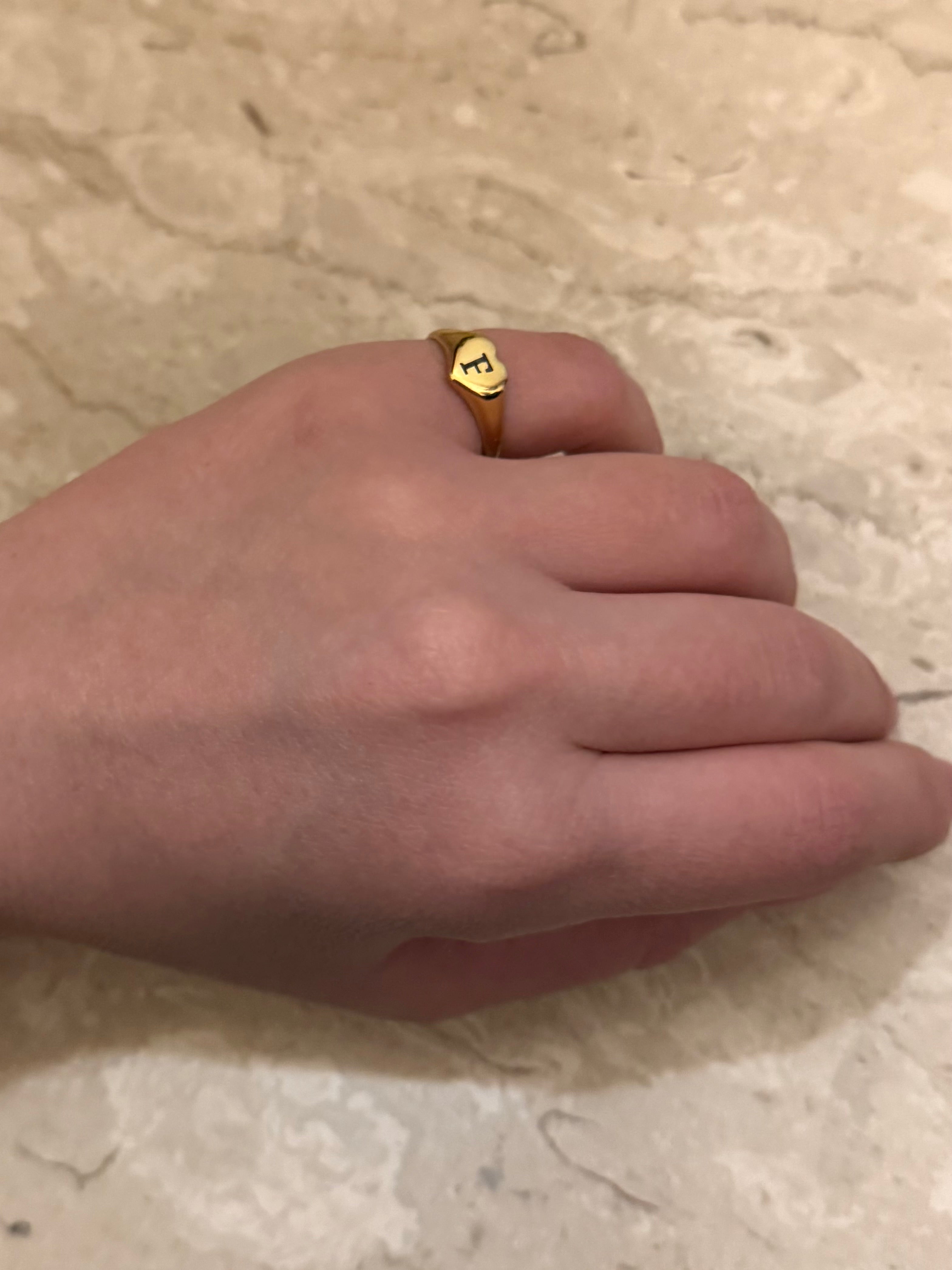 Chevalier Cuore Iniziale Personalizzabile