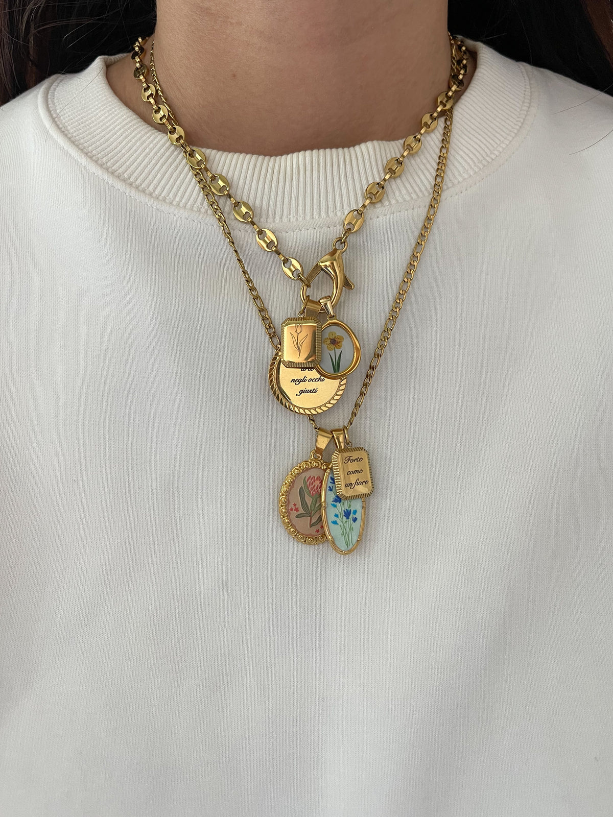 Ciondolo rettangolare personalizzabile